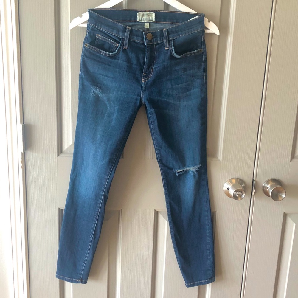 Current Elliott Typhoon Skinny Low Rise Stiletto Jean, 27 - Picture 2 of 5